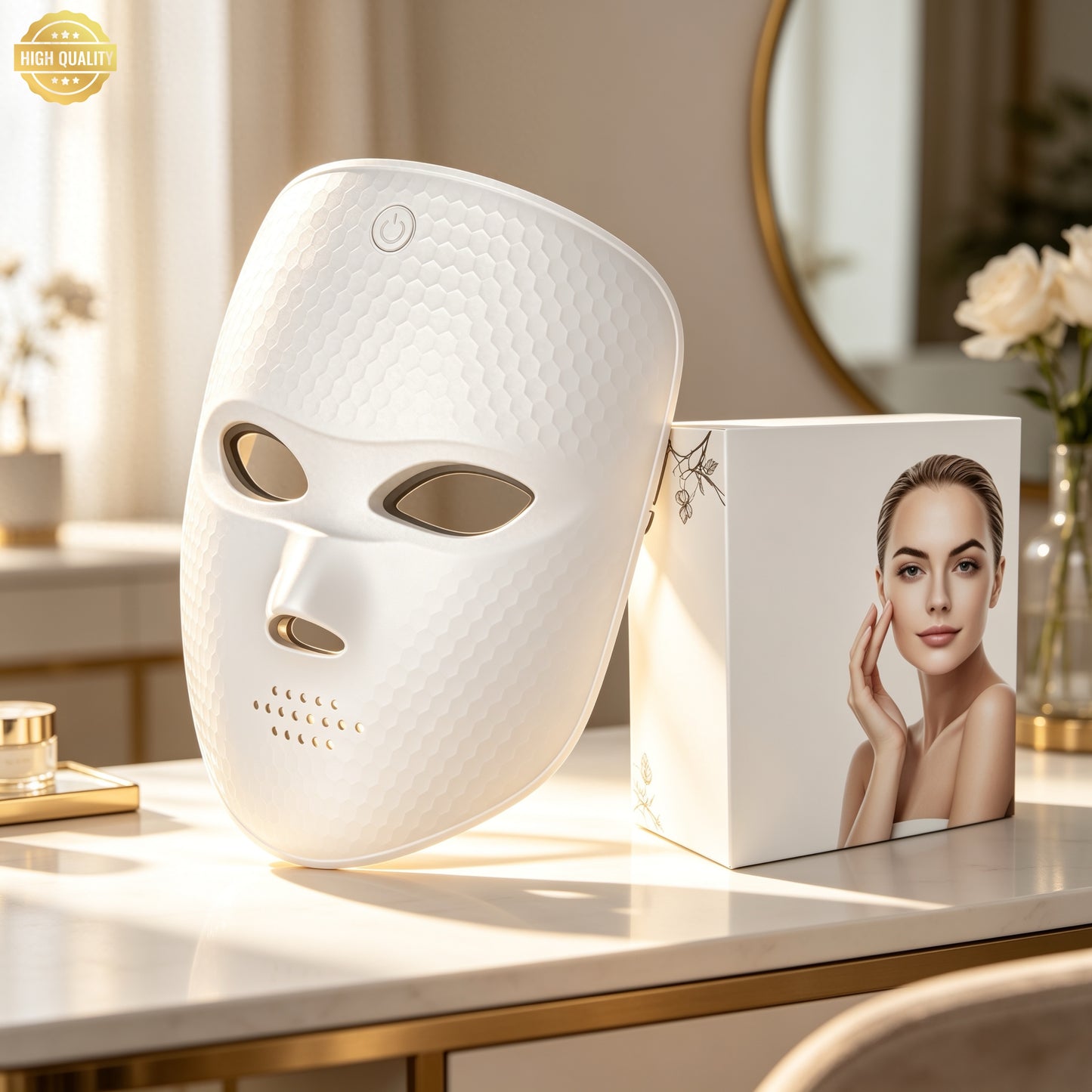 7-Color LED Face Mask